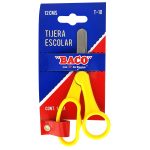 Tijera Escolar Baco T-10 Punta Roma 5" Mango Plástico