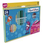 Plumones Paper Mate C/24 Lavables