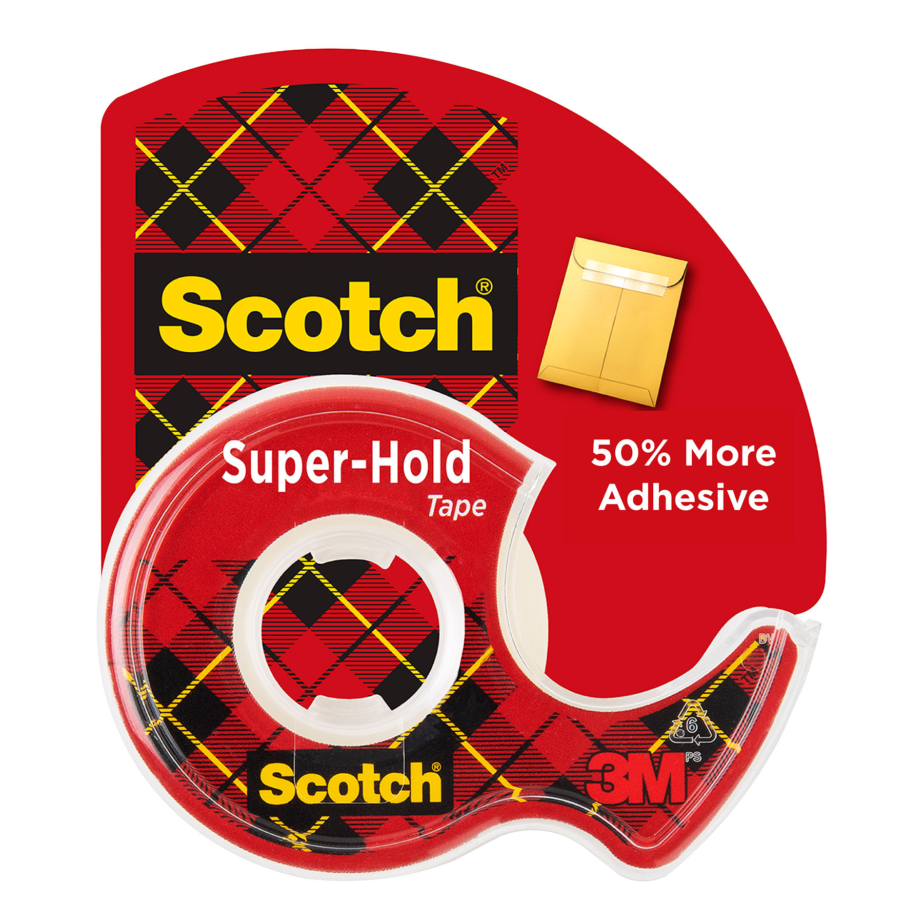 Cinta Adhesiva Scotch 1450 C/Desp. 19 Mm X 16.5 Mts. Super Hold