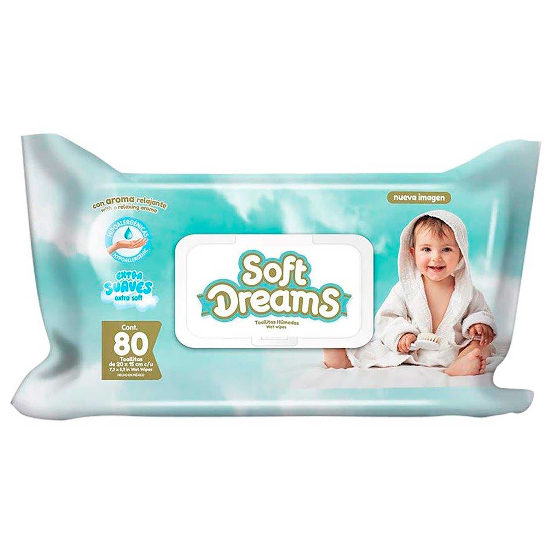 Toallas Húmedas Soft Dreams C/80 Hojas