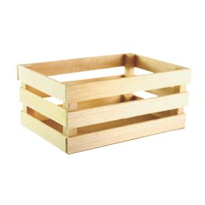 Huacal De Madera Confetti 3 Tiras 15 X 20 Cm.