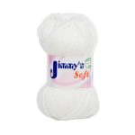 Estambre Soft Liso Jimmys Blanco 50 g.