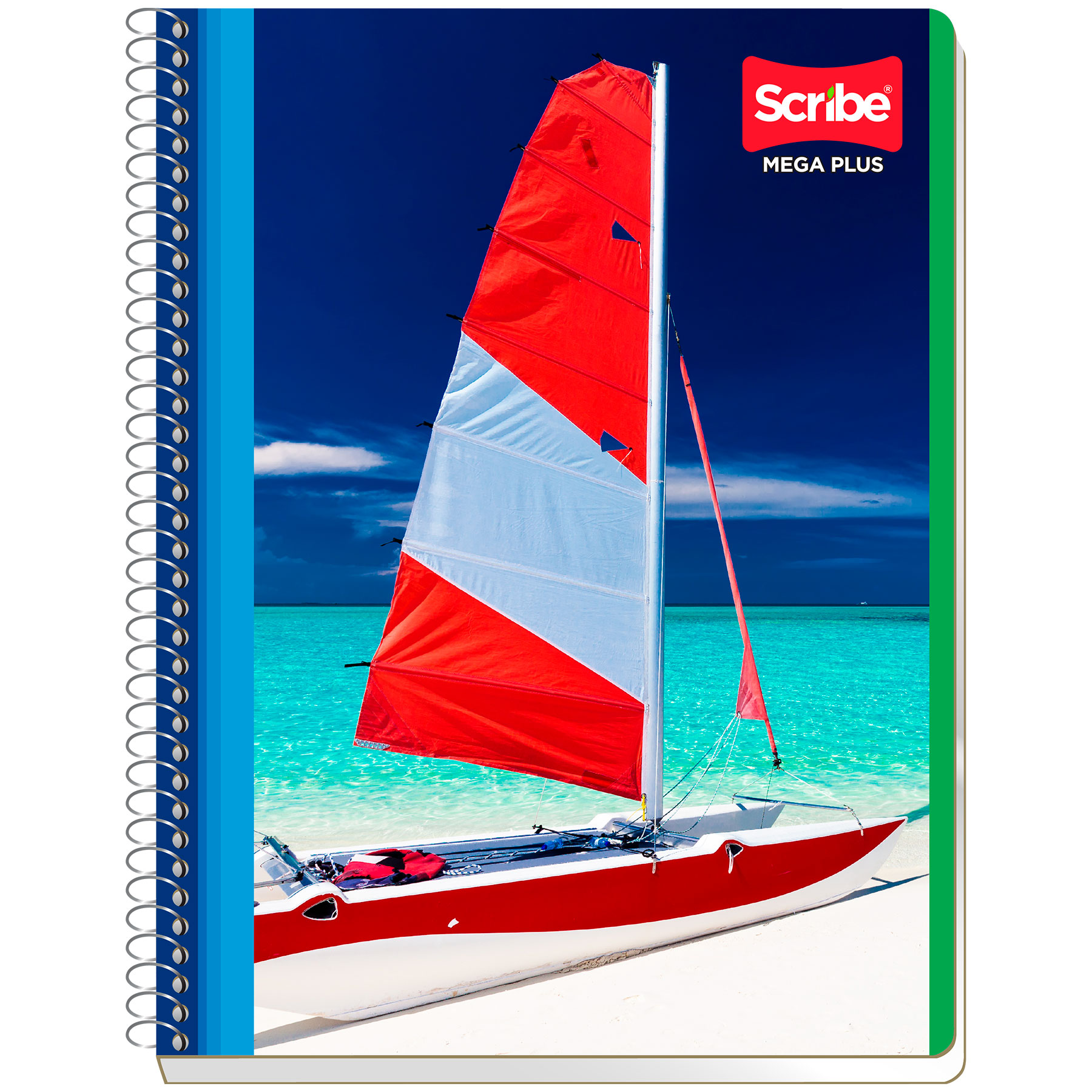 Cuaderno Profesional Scribe Mega Plus 7511 Blanco 100 h.