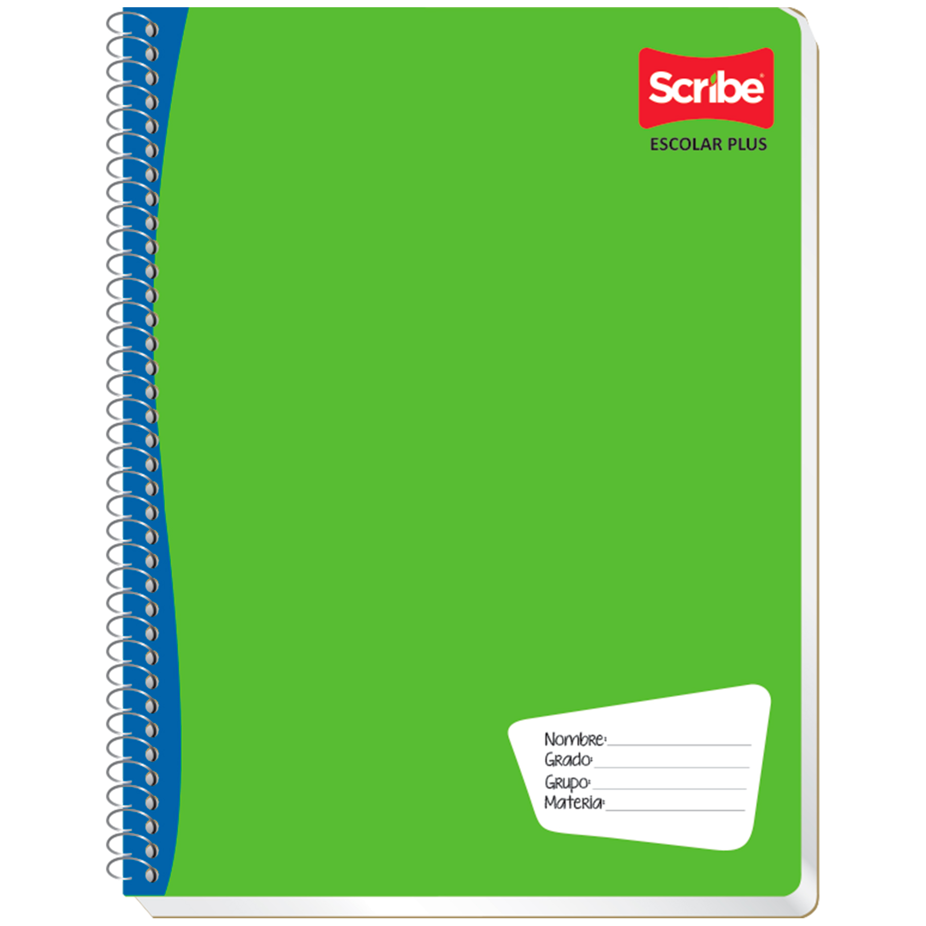 Cuaderno Profesional Scribe Escolar Plus 7971 Blanco 100 h.