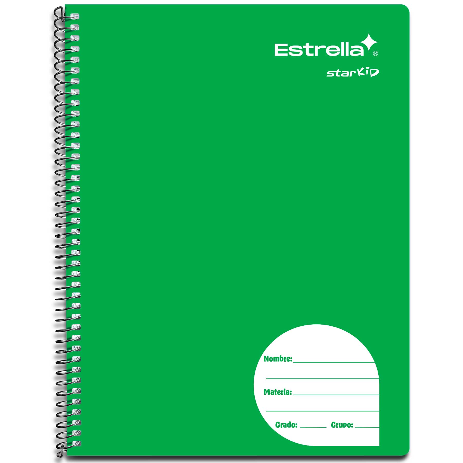 Cuaderno Profesional Estrella Starkid Liso 0671 Cuadro Grande 100 h.